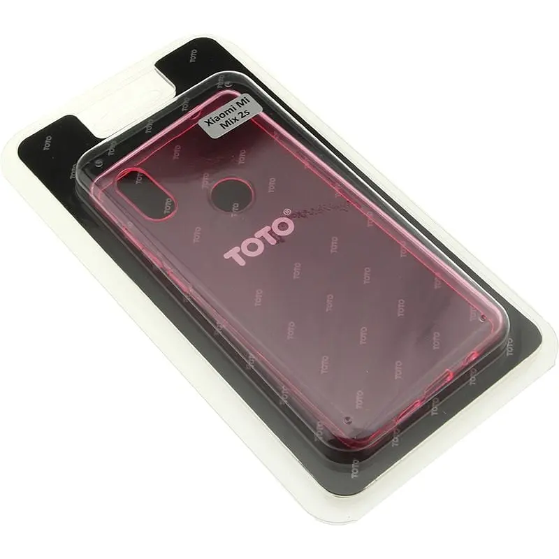 Чехол-накладка Toto Premiun Crystal TPU Case Xiaomi Mix 2S Pink - фото 2