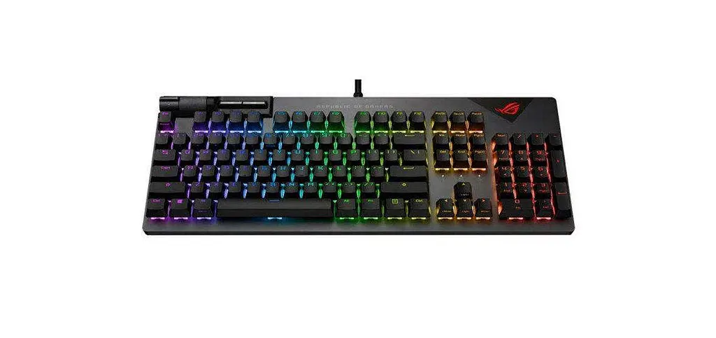 Клавиатура Asus ROG Strix Flare II LED 104key NX Red USB (90MP02D6-BKUA01) - фото 3