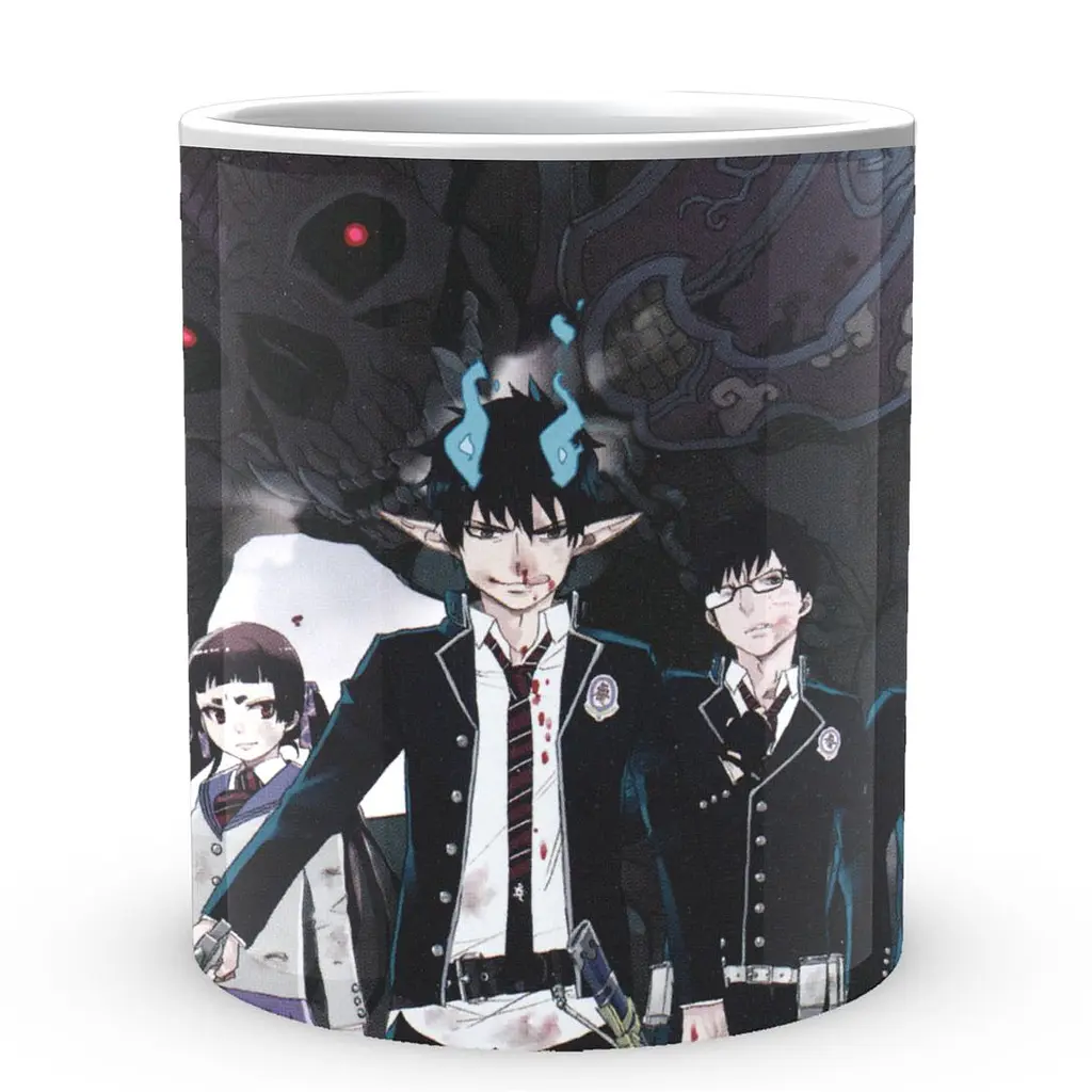 Кухоль GeekLand Blue Exorcist Синій Екзорцист BE 02.28 330 мл білий - фото 2