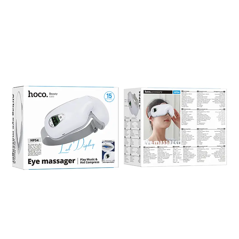 Масажер HOCO HP54 1000 mAh Airbag eye massager White (6942007674669) - фото 2