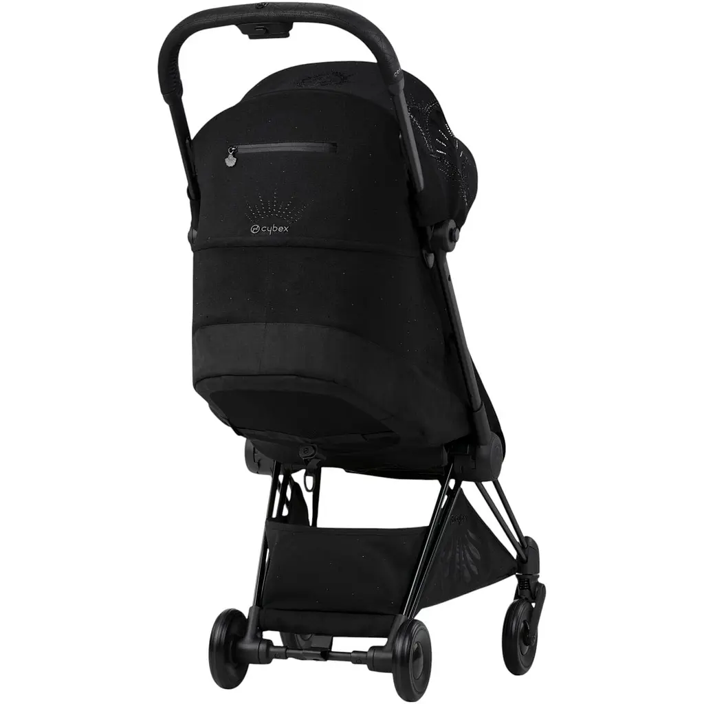 Коляска Cybex Coya La Parisienne з бампером та дощовиком чорна (522003061) - фото 5