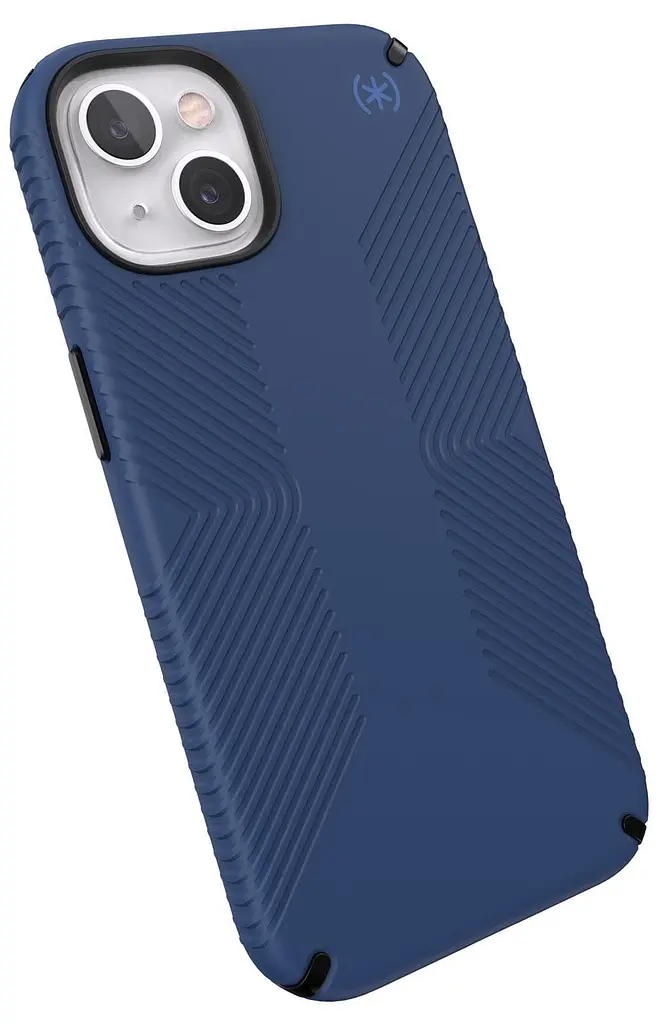 Чохол протиударний з антимікробним покриттям Speck Presidio2 Grip MagSafe 141759-9128 для Apple iPhone 13 (6.1") Blue - фото 4