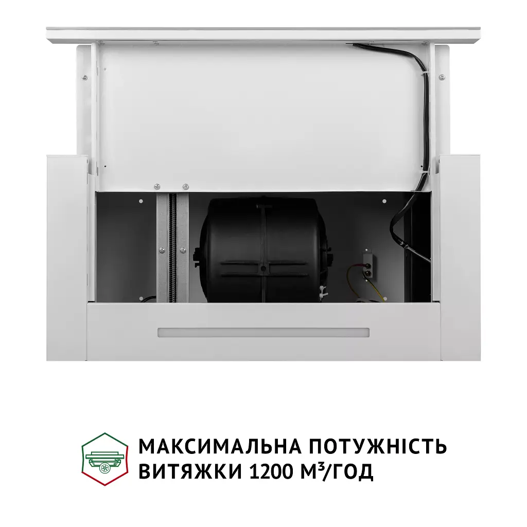 Витяжка телескопічна PERFELLI ISEO 6PWX BIANCO - фото 11