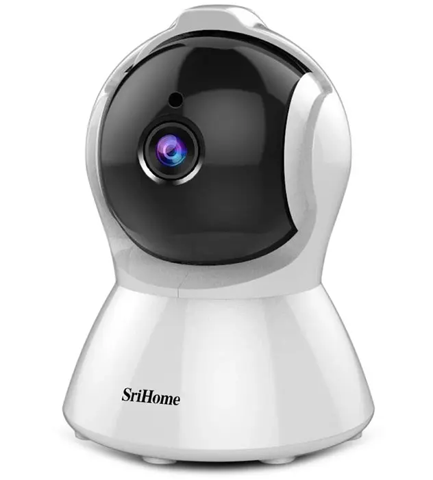 IP-камера автоматичного стеження SriHome SH025 1080P AI Білий EU Plug - фото 3