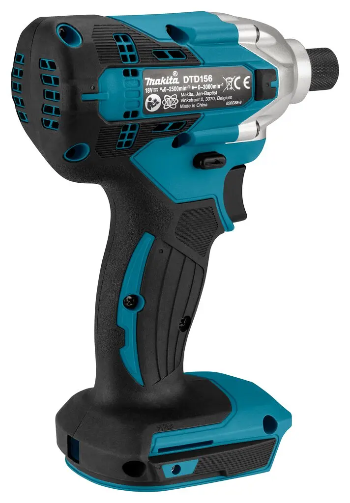 Гвинтокрут імпульсний акумуляторний Makita DTD156Z (155 Нм, 1/4", LXT, без акумуляторів та зарядного пристрою) - фото 5