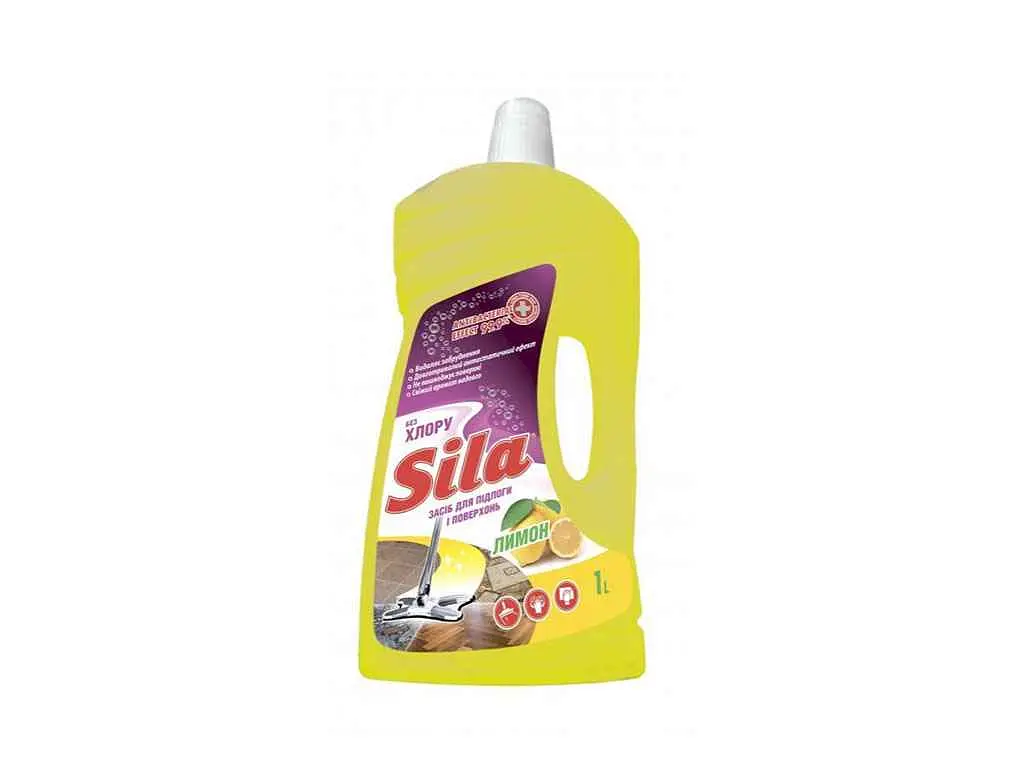 Засіб для миття підлоги SILA 1л Лимон