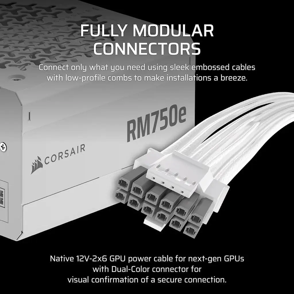 Блок питания Corsair RM750e 750W (CP-9020292-EU) - фото 3