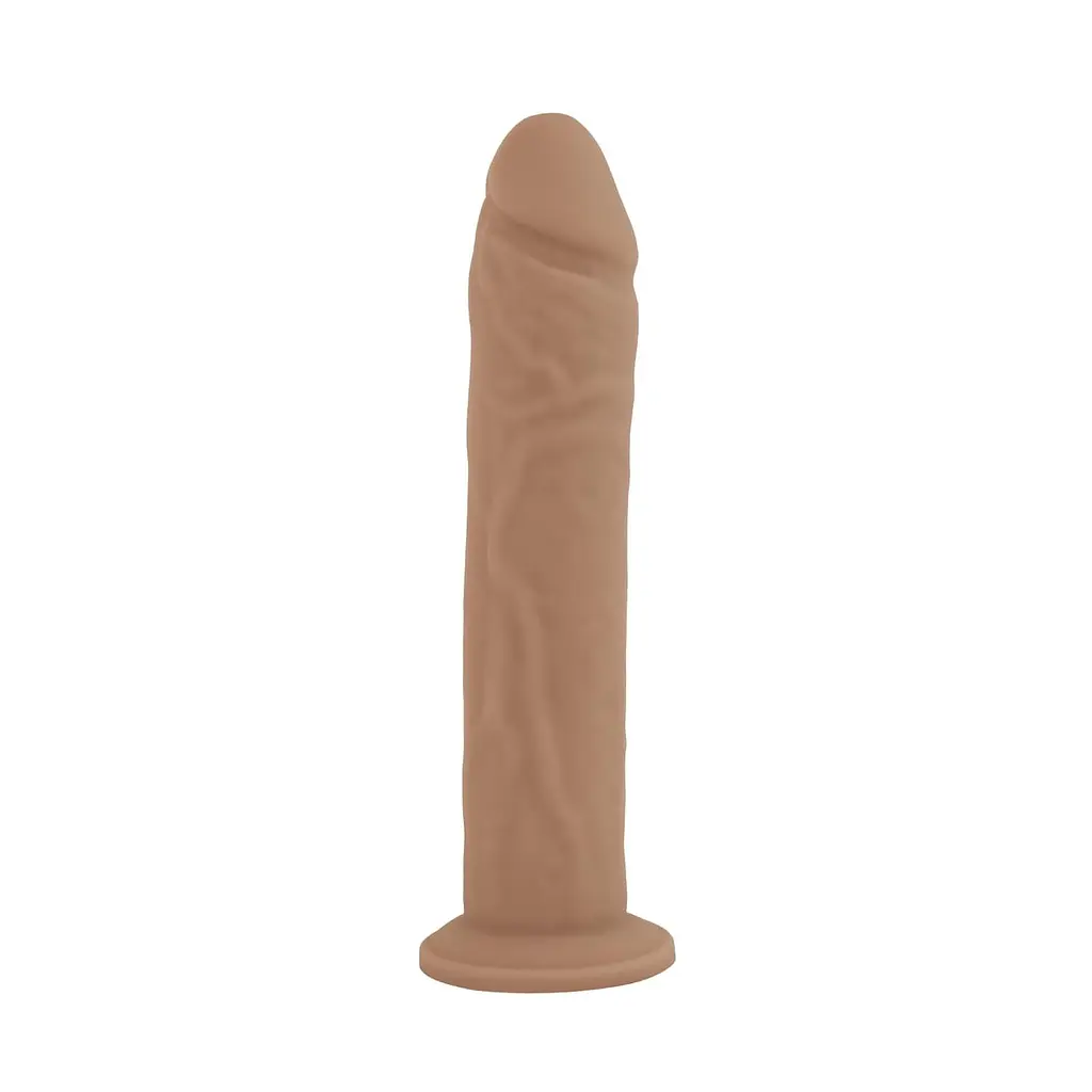 Фалоімітатор Silexd Liquid Silicone Dildo Model 2 Size 9" 22.9 см тілесний - фото 5