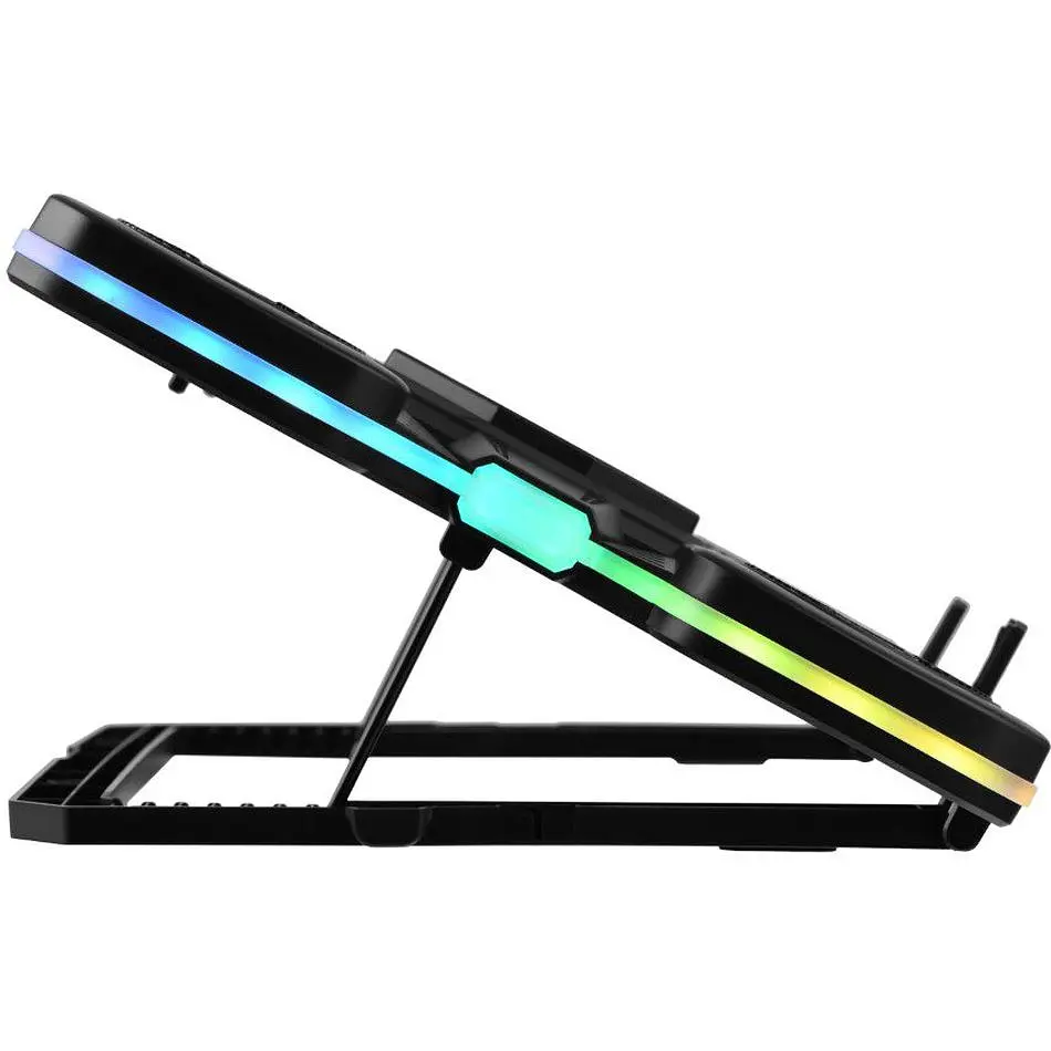 Охлаждающая подставка для ноутбука до 17,3 дюйма 2E GAMING CPG12 8xfans - фото 6