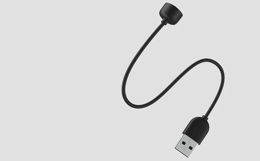 Зарядний пристрій USB Charger для Xiaomi Mi Smart Band 5/6/7 (Black) [48957] - фото 3