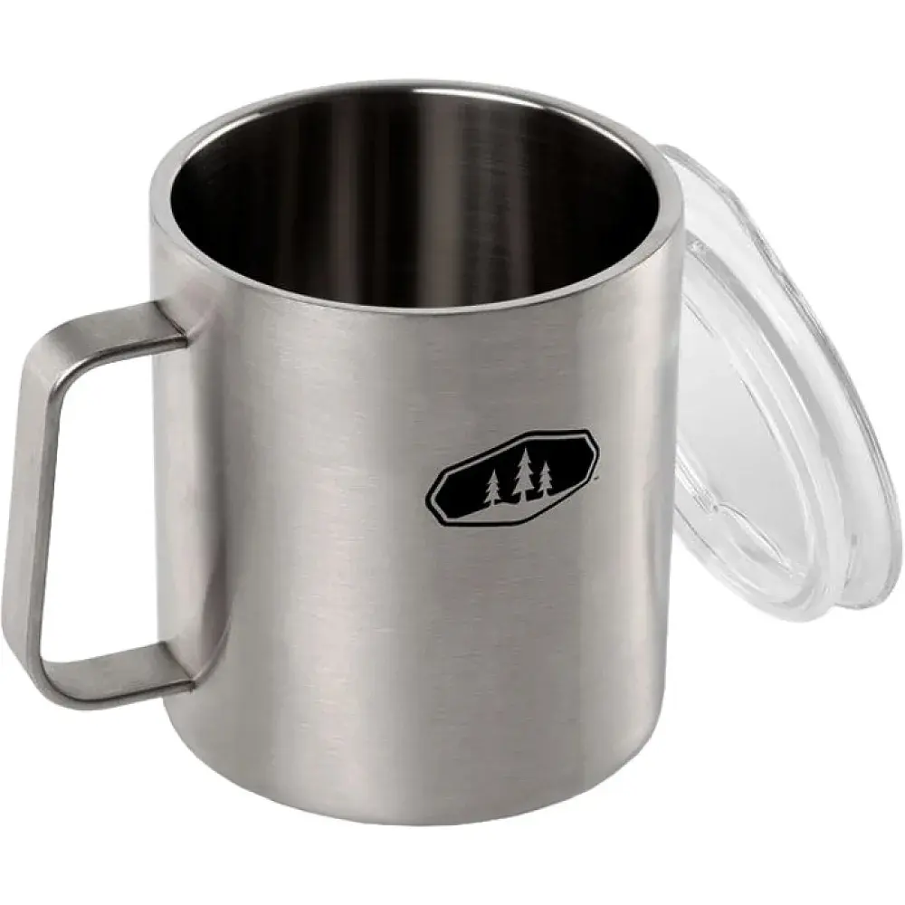 Термокружка GSI Glacier Stainless Camp Cup 0.44l Steel - фото 2