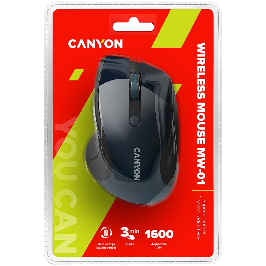 Миша Canyon CNS-CMSW01BL Синій - фото 5