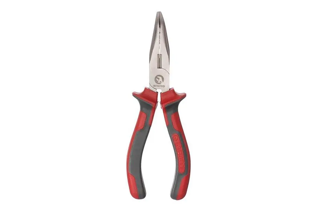 Довгогубці вигнуті Intertool 160 мм HT-0131 - фото 3