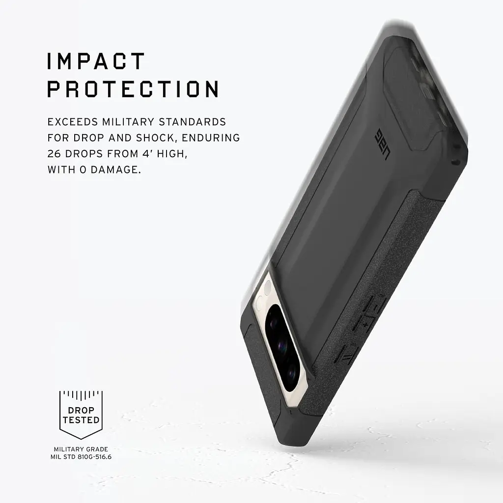 Оригінальний протиударний чохол UAG Scout для Google Pixel 8 Pro (6.7") Black 614319114040 - фото 5