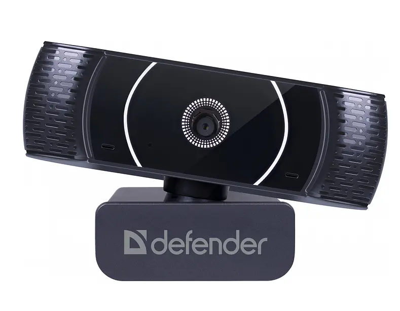 Веб-камера Defender G-lens 2590 QHD 2K 3.7Мп 1440p с прищепкой Черный - фото 3