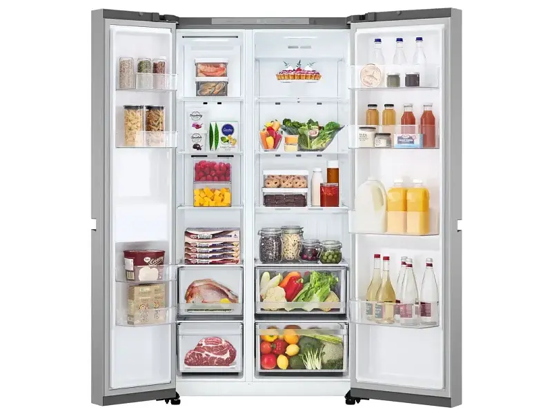 Холодильник з морозильною камерою LG GC-B257KNHW - фото 5