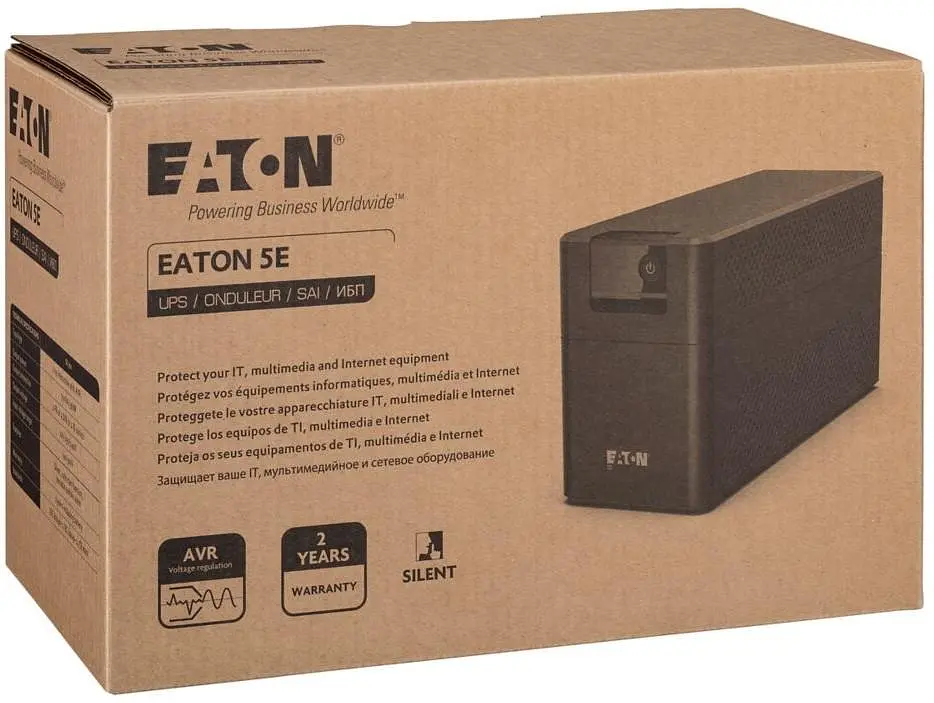 Джерело безперебійного живлення Eaton 700 ВА / 360 Вт / 9 А*ч (5E700D) - фото 3