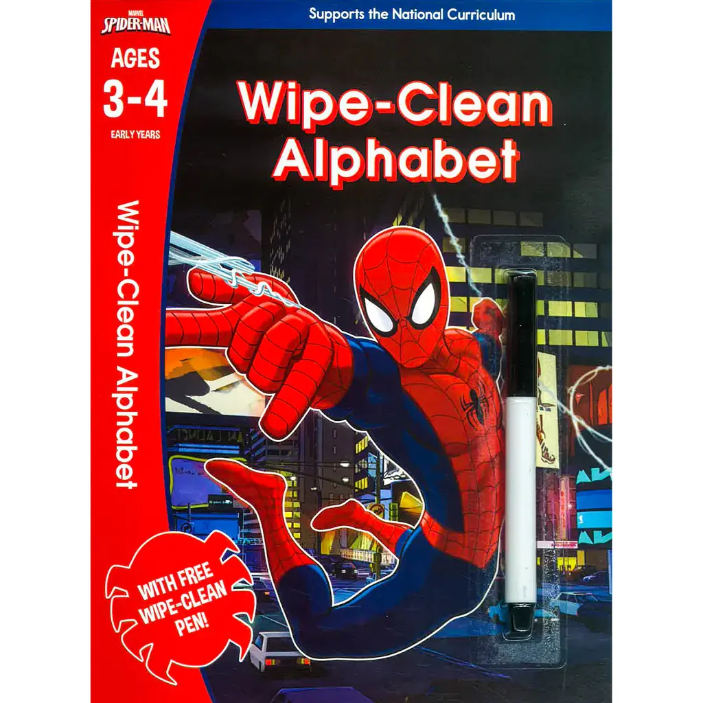 Spider-Man. Wipe-Clean Alphabet -