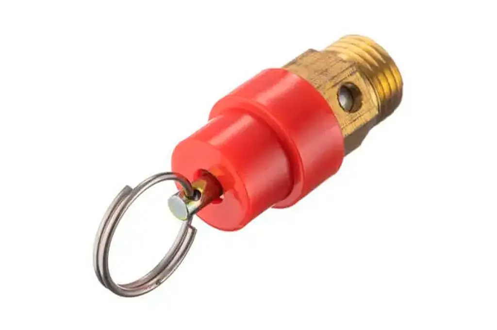 Клапан запобіжний компресора для спуску надлишкового повітря Intertool 1/4" × 10.5 бар - фото 2