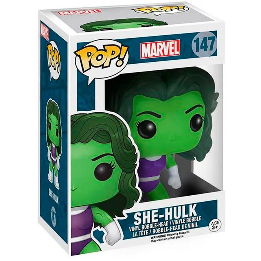 Ігрова фігурка Funko Pop She-Hulk Жінка-Галк (64196) - фото 4