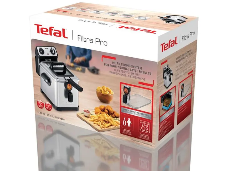 Фритюрниця Tefal Filtra Pro FR511170 - фото 9