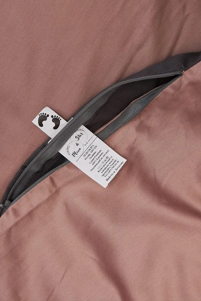 Комплект постельного белья Moon&Star евро 200х220 см наволочки 2х70х70 см Violet Satin Premium - фото 7