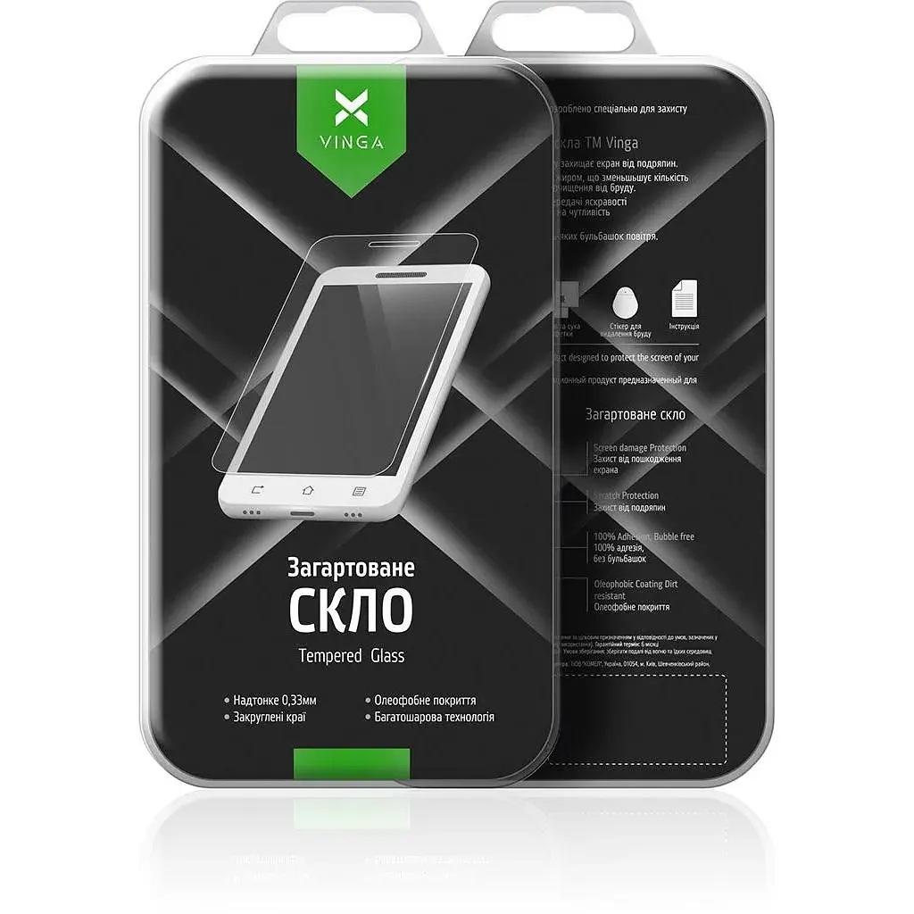Скло захисне Vinga для Huawei Y3 2017 (Clear) (VTPGS-Y32017) - фото 6