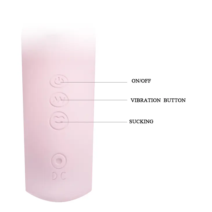 Вібратор Romance Massage Sucking Vibrator Pink - фото 6