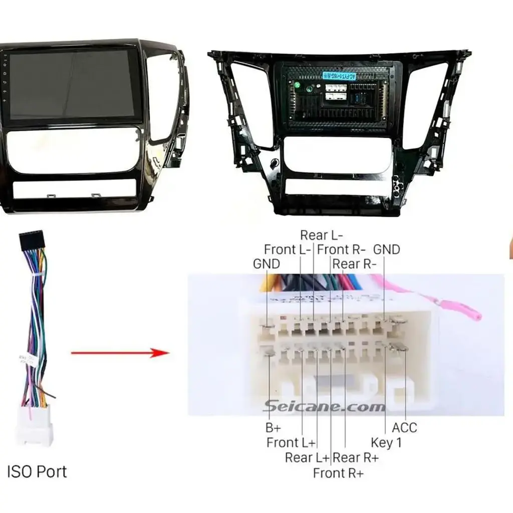 Штатная автомагнитола XPRO Mitsubishi Pajero 2016-2018 (9") +CAN Android 10.1 (4/32) черная (MER-14121_5463) - фото 5