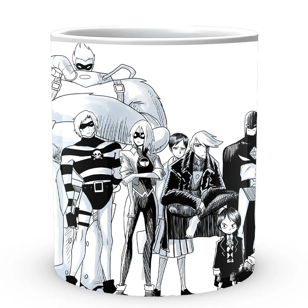 Кухоль GeekLand The Umbrella Academy Академія Амбрелла UA 02.24 330 мл білий - фото 2