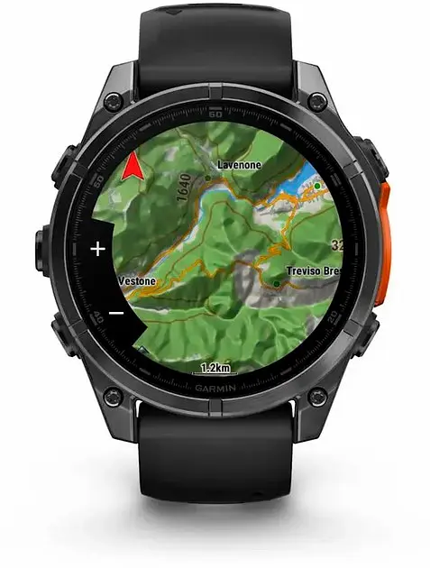 Смарт-часы Garmin Fenix 8 47mm AMOLED Slate Gray with Black Silicone Band (010-02904-00) - фото 10