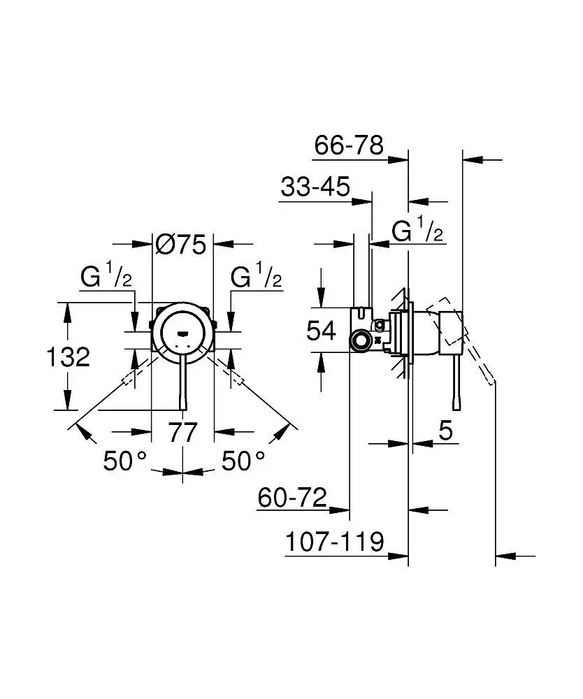 Змішувач для душу Grohe Essence 29197DL0, Теплый закат - фото 2