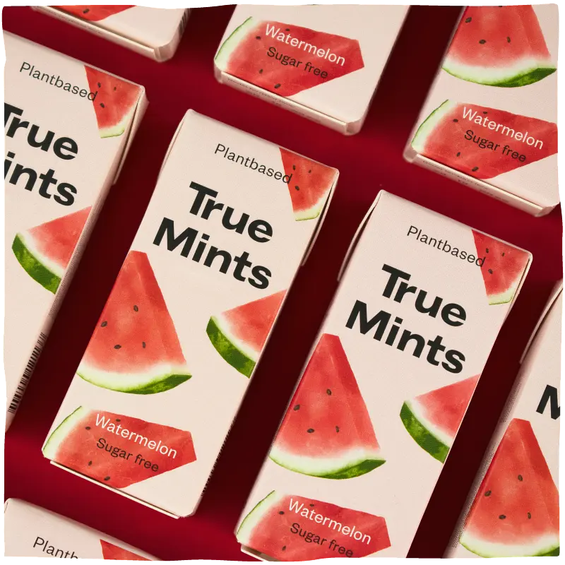 Конфеты True Mints мятные со вкусом арбуза 13 г - фото 2