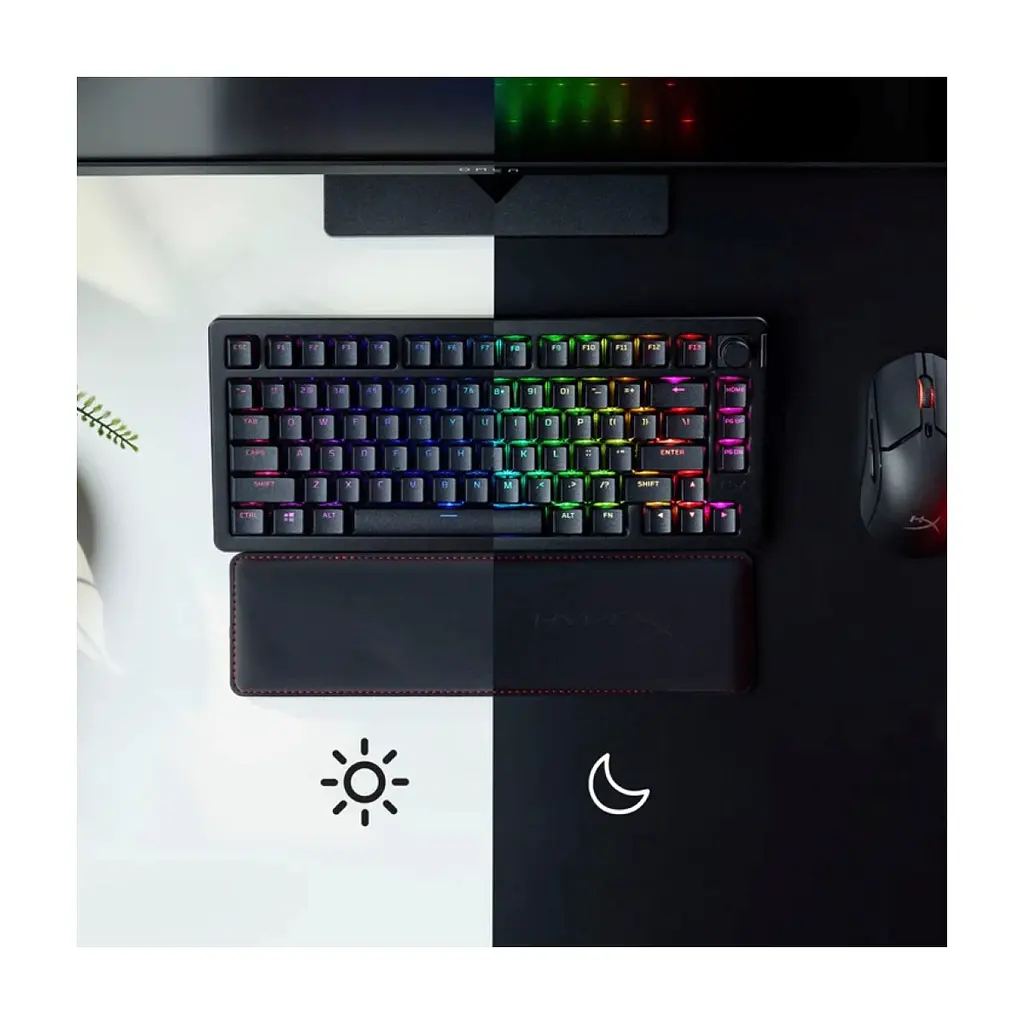 Клавіатура HyperX Alloy Rise 75 PBT HX Red Wireless UA Black (91Y91AA) - фото 8
