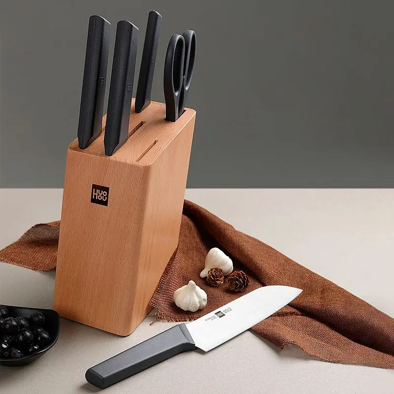 Набір ножів Xiaomi HuoHou Youth Knifes Set 6 в 1 (HU0057) [46472] - фото 2