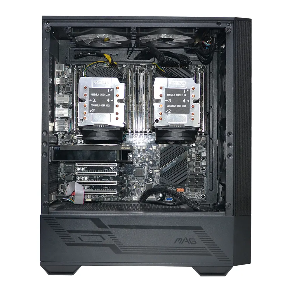 Двопроцесорна робоча станція Power Up #435 AMD EPYC 7F72 x2/128 GB/SSD 1TB/NVIDIA Quadro RTX A2000 6GB - фото 3