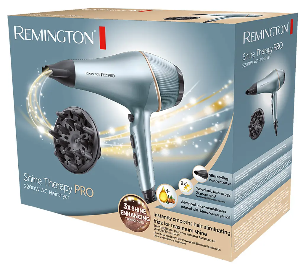 Фен Remington AC9300 Shine Therapy PRO 2200 (6651527) - фото 6
