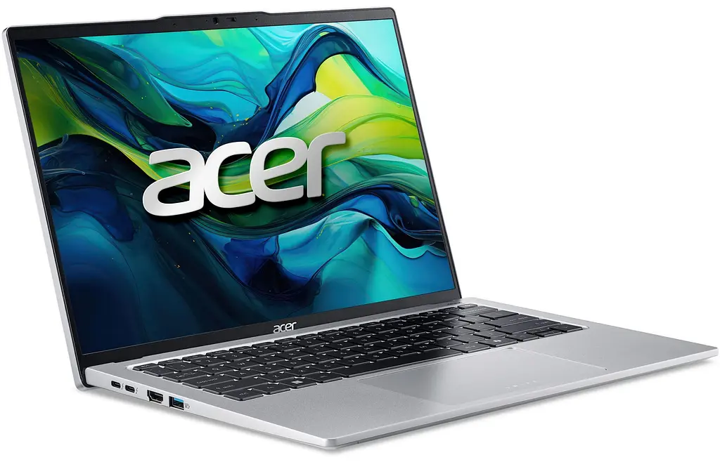 Ноутбук Acer Swift Go 14 SFG14-73 14' 2.8K OLED, Intel U5-125H, 16GB, F512FB, UMA, Lin, серебристый (NX.KY7EU.003) - фото 2