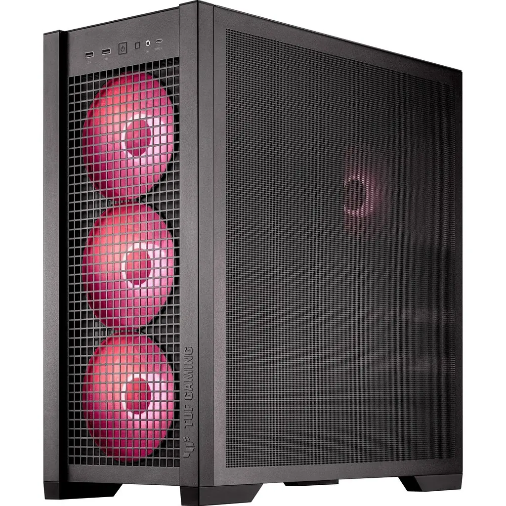 Корпус Asus TUF Gaming GT302 ARGB Black (90DC00I0-B19000) [134499] - фото 5