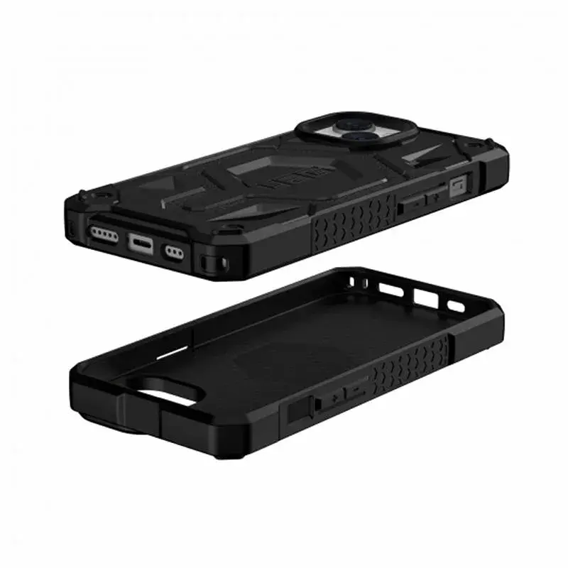 Чохол-накладка Urban Armor Gear Monarch Pro Magsafe для Apple iPhone 14 Black (114028114040) - фото 5
