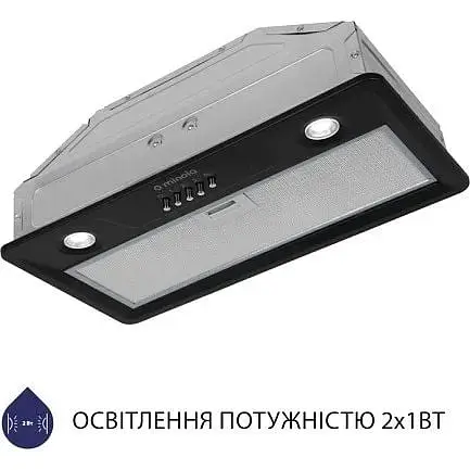Витяжка вбудована Minola HBI 5202 BL 700 LED - фото 5