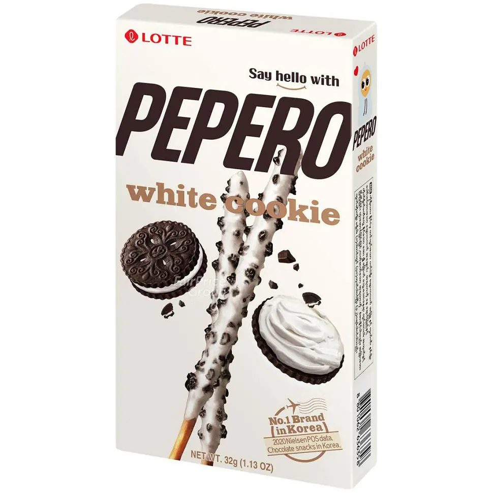 Соломка Lotte Pepero White cookie 32 г