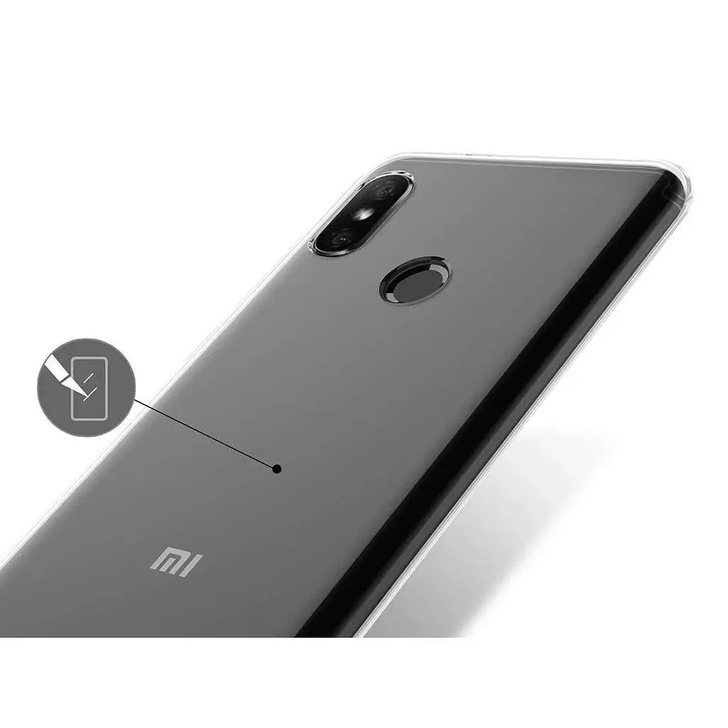 Чохол до мобільного телефона Laudtec для Xiaomi S2 Clear tpu (Transperent) (LC-S2) - фото 7