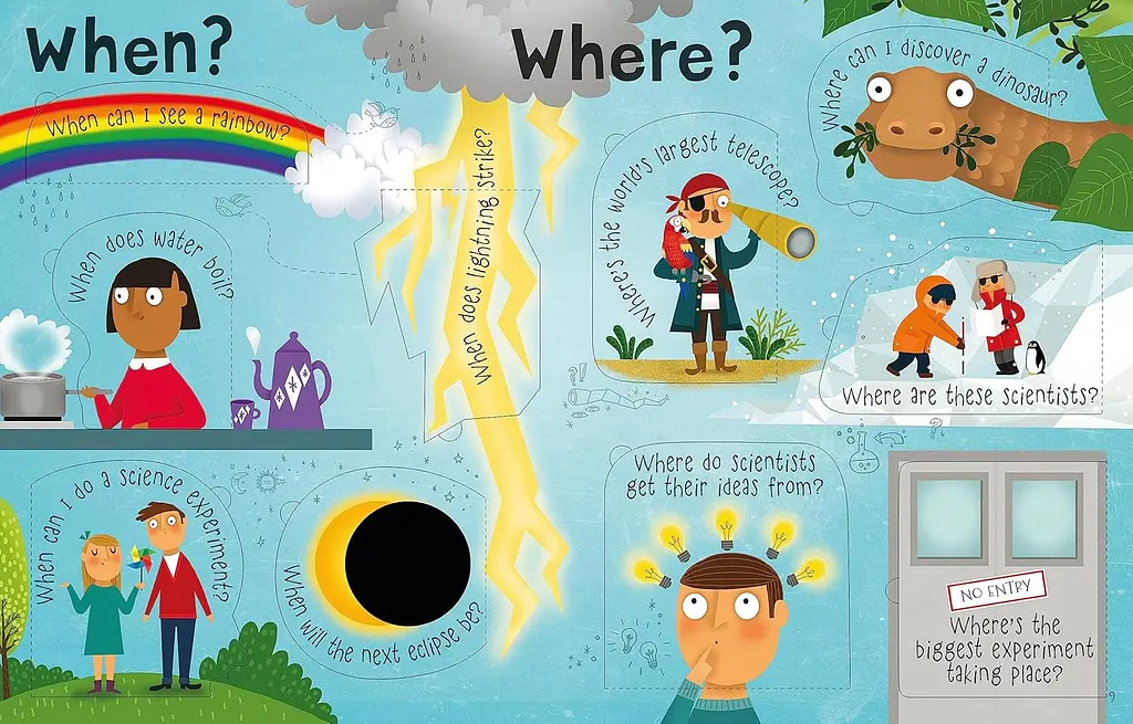 Lift-the-Flap: Questions and Answers About Science - фото 3