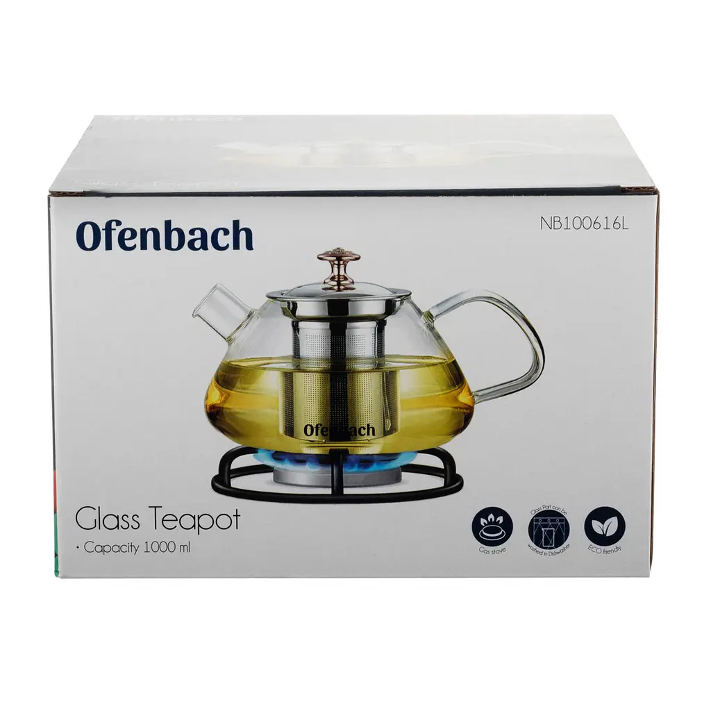 Чайник для заварювання Ofenbach NB 100616L 1000 мл - фото 10