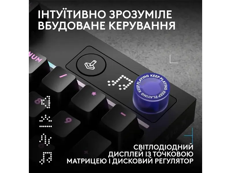Клавіатура Logitech G316 X 98 RGB Mechanical Tactile Black (920-014205) - фото 3