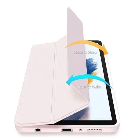 Чохол TPUCristal SlimTPU Spen holder для Samsung Galaxy Tab A11 8.7 X130 X135 Світло-рожевий - фото 8