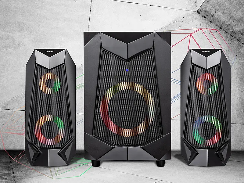 Комп'ютерні колонки Tracer 2.1 Hi-Cube RGB Flow BT (TRAGLO46497) - фото 6