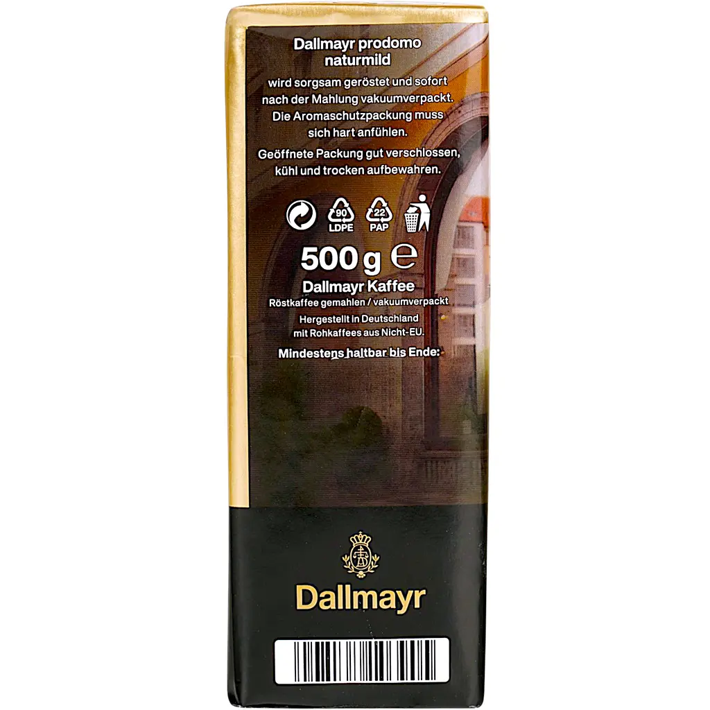 Кава мелена Dallmayr  Prodomo Naturmild смажена 500 г - фото 3
