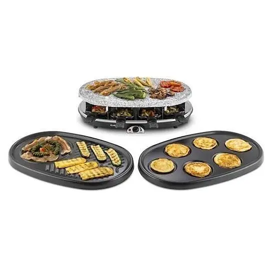 Гриль раклет Klarstein All-U-Can Grill Raclette 4-in-1 (10028450) - фото 3